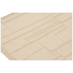 Tappeto in stile marocchino Rug & Kilim nei toni del bianco crema con motivi geometrici