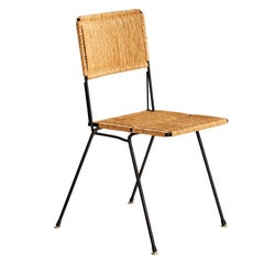 Don Ward, Side Chair, Iron, Cord, USA, 1950s