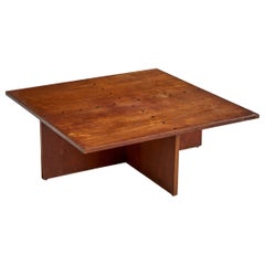 Axel Thygesen, Coffee Table, Teak, Ebony, Denmark, 1958