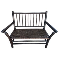 Banc en hickory des années 1930