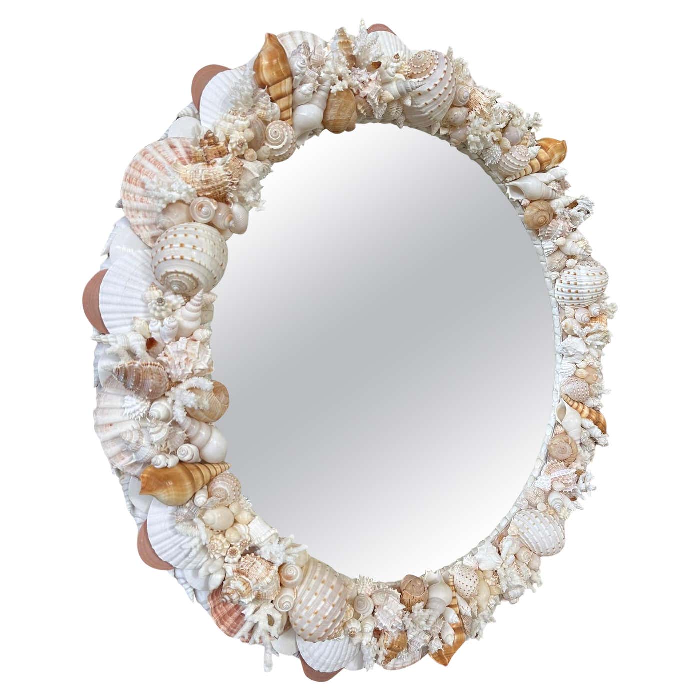 Natural Sculptural Coastal Seashell Encrusted