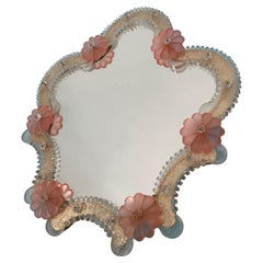 1960s Murano glass mirror