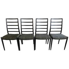 Set of Four J.L. Moller Danish Modern Chairs