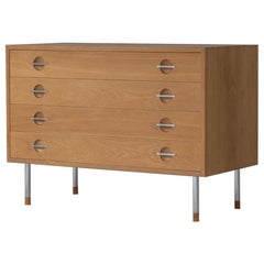 Rare chest of drawers by Hans Wegner for Ry Møbler, Denmark 1960s.