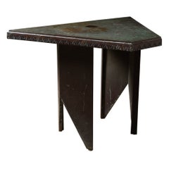 Frank Lloyd Wright Custom Copper Table with Original Verdigris Patina 1956