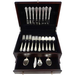 Rondelay by Lunt Sterling Silver Flatware Service for 8 Set 36 Pieces