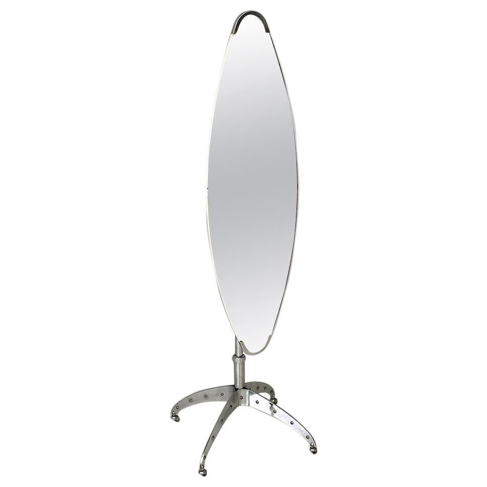 What is a floor-length mirror called?