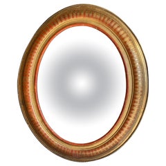 French 9th Century Louis Philippe Convex Mirror