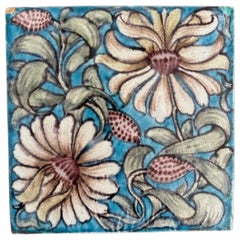 Large William De Morgan Tile