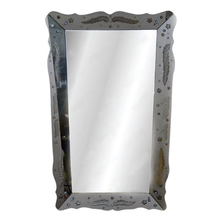 Mirror by Pietro Chiesa for Fontana Arte, 1950s