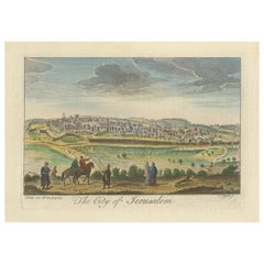 A General View of Jerusalem in the Early Part of the 18th Century" (um 1752)