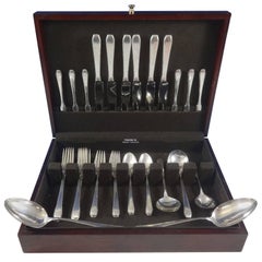Cascade by Towle Sterling Silver Flatware Set for Six Service 39 Pieces
