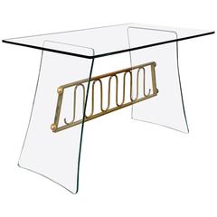 Mid-Century Modern Coffee Table, in the Style of Fontana Arte