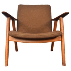 Hans Wegner Jh517 "Buck" Lounge Chair In Oak #3