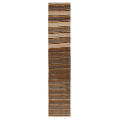 Vintage Flatweave Runner – Timeless Minimalist Craftsmanship