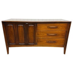 Mid-Century Modern Broyhill Emphasis Walnut Sideboard