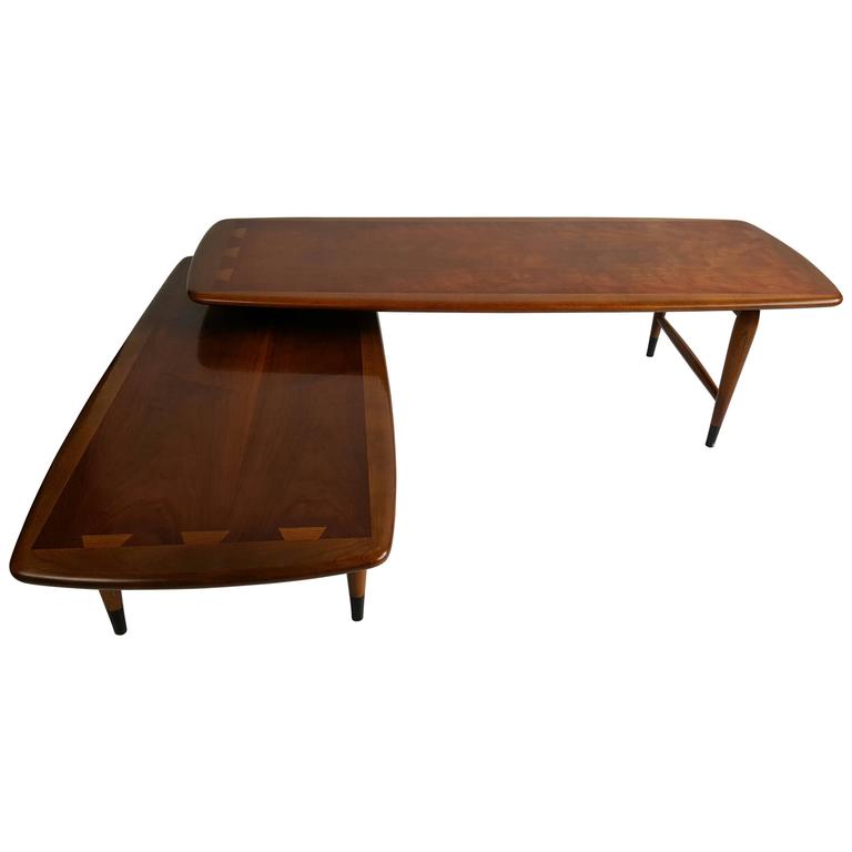 Classic Modernist Lane 'Acclaim' Switchblade Cocktail Table at 1stDibs
