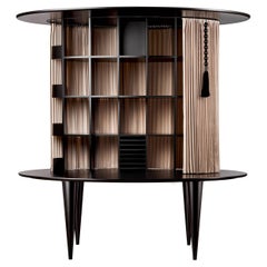 Curtain Closet Curtain Closet 01  Desk - Bookshelf Lamp Secretaire by Eliz Evar