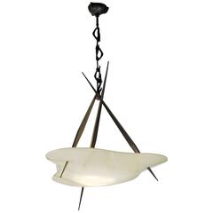 Achille Salvagni, "Darts", onyx and bronze lantern, Italy, 2014 11