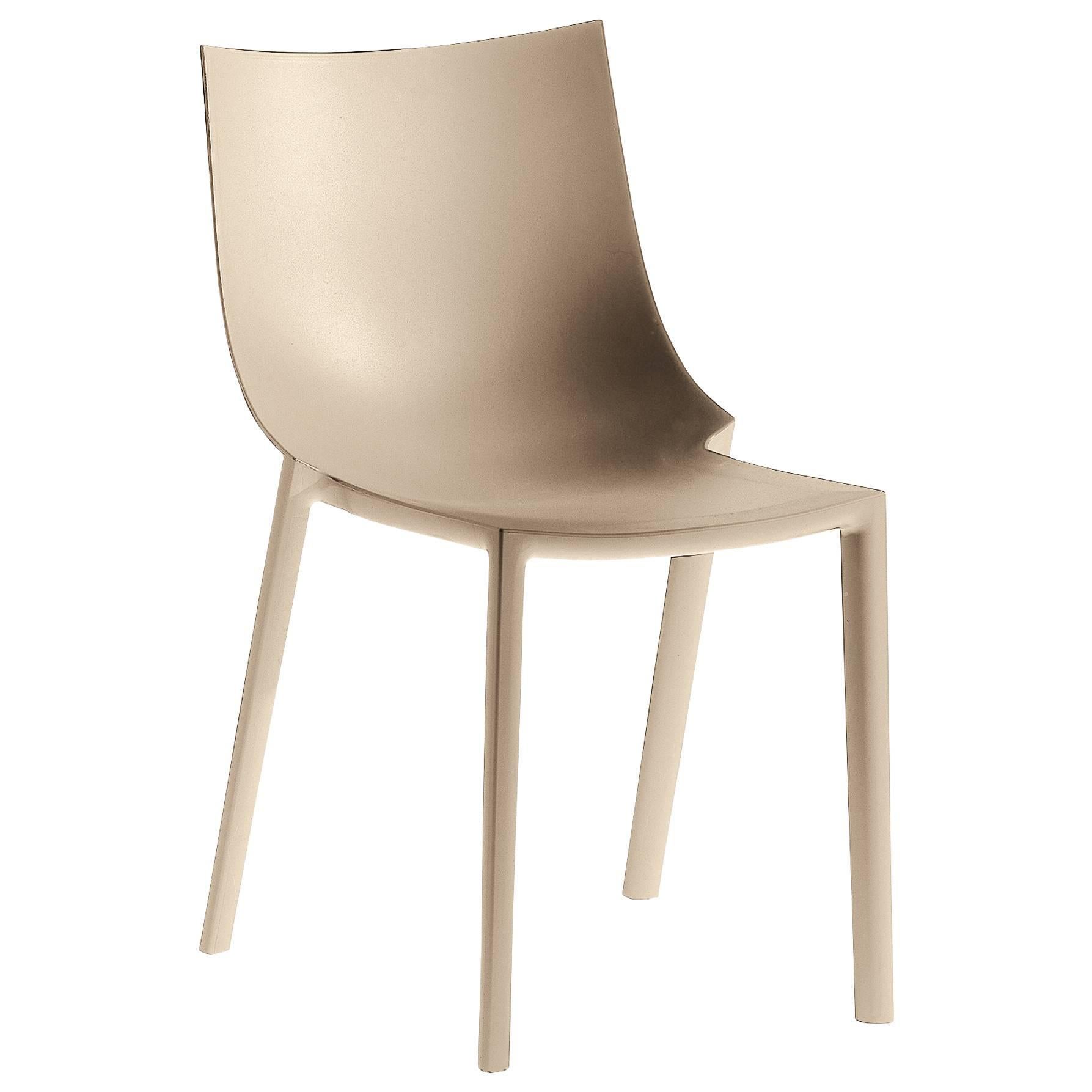 "Bo" Stackable Colored Chair Designed by Philippe Starck for Driade