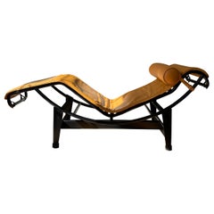 Cassina LC4 Chaise Lounge by Le Corbusier, Jeanneret, Perriand