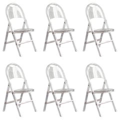 6 chaises Tric par Achille et Pier Giacomo Castiglioni pour BBB EMMEBONACINA