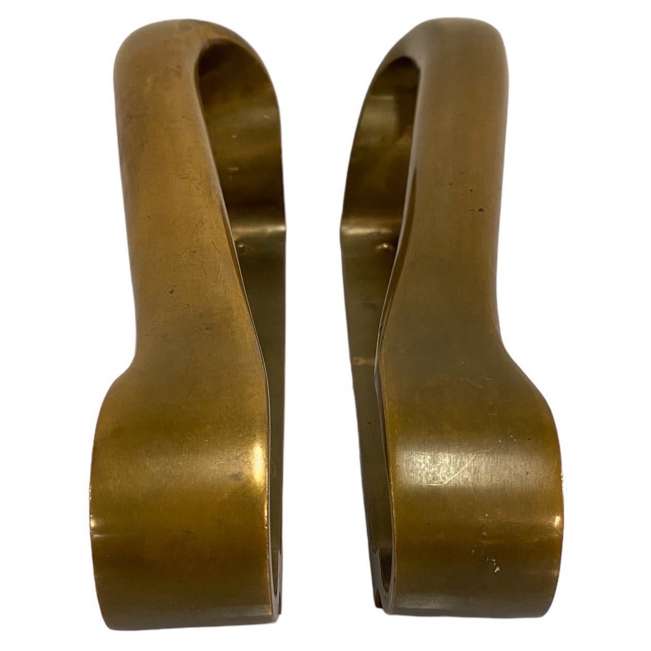 Poignées de porte sculpturales en bronze moulé d'Alvar Aalto+Aalto, Valaistustyö 1950s