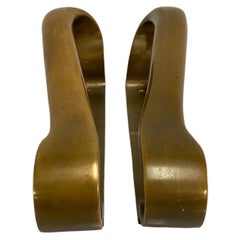 Alvar Aalto Sculptural Door Handles/Pulls in Cast Bronze, Valaistustyö 1950s