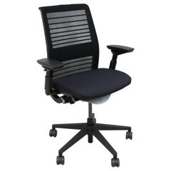 Steelcase Think V2 Ergonomic Executive Chair New Model Black Fabric, Brand New