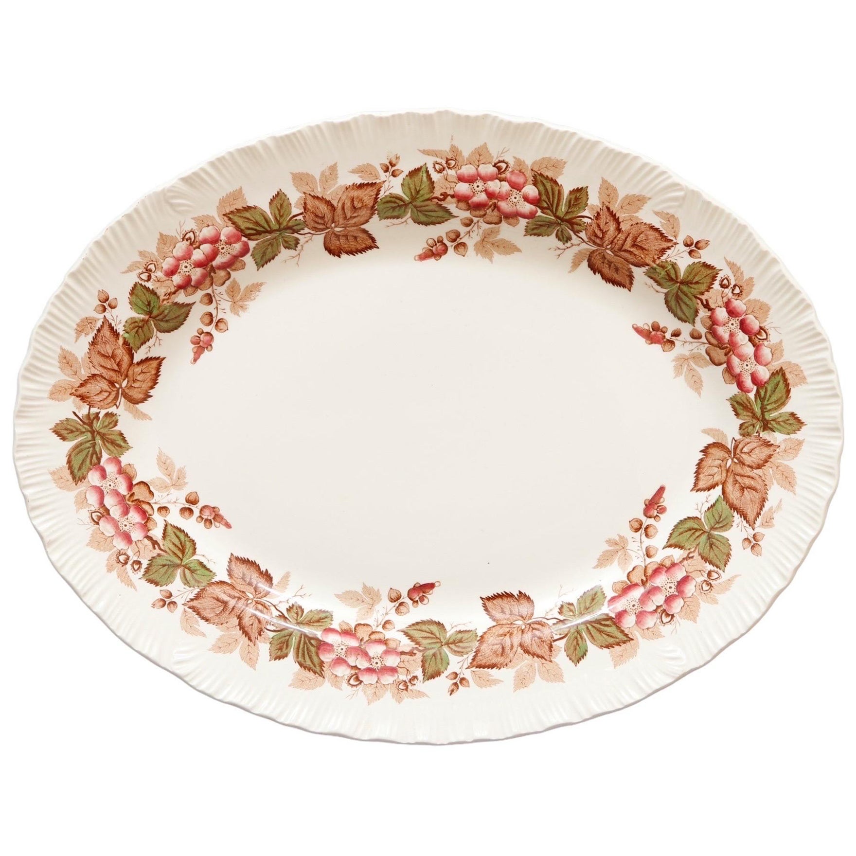 Wedgwood “Wild Briar” Ceramic Serving Platter