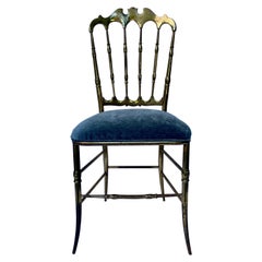 Vintage Solid Brass Chiavari Chair