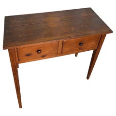 Antique 19th Century Southern Yellow Pine Huntboard