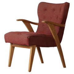 Rare Chair from the Gio Ponti designed sunken 1950s Andrea Doria Ocean Liner