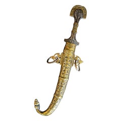 Dagger tribal marocain Khoumya, 20e siècle