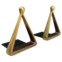 Serre-livres triangulaires Ben Seibel pour Jenfred Ware, vers 1960
