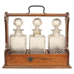 Juego Tántalo Victoriano Francés de Roble