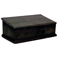 English Renaissance Oak Bible Box