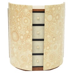 Bone, Shagreen and Mahogany Jewelry Box or Small Cabinet by R & Y Augousti