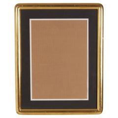 Set of 6 Black and Gilt Curved Corner Gallery Frames