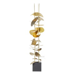 Robert Lee Morris: Skulptur „Quadruple Vines“ aus Messing und Nickel