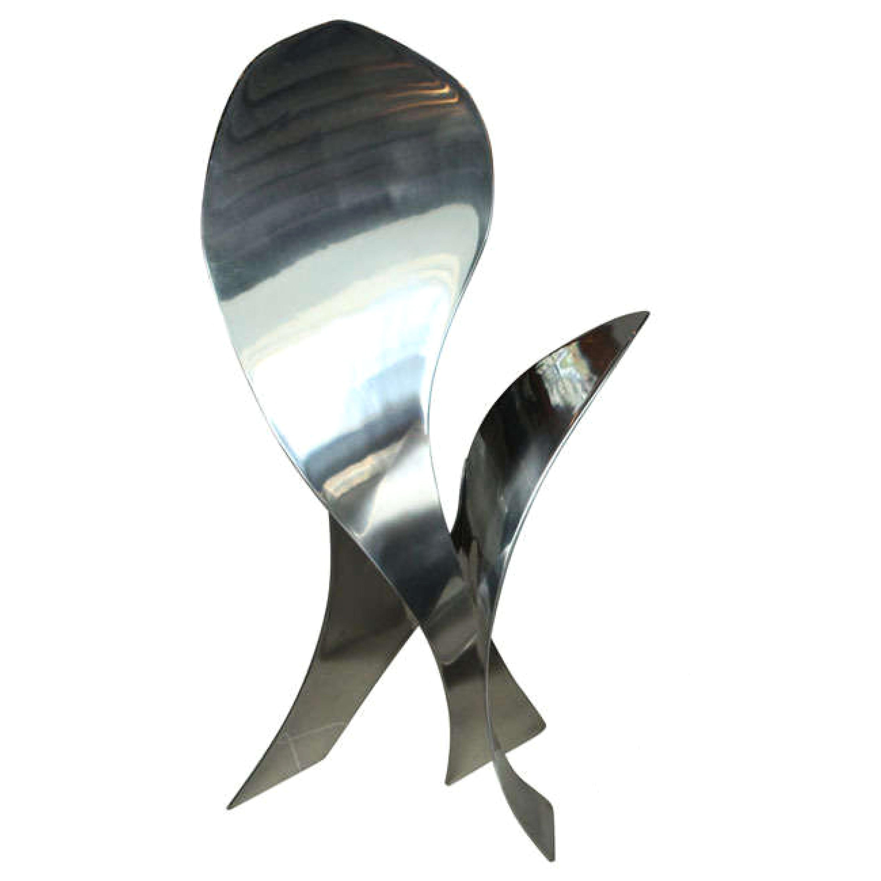 Stainless Steel Abstract Sculpture, Jack Arnold