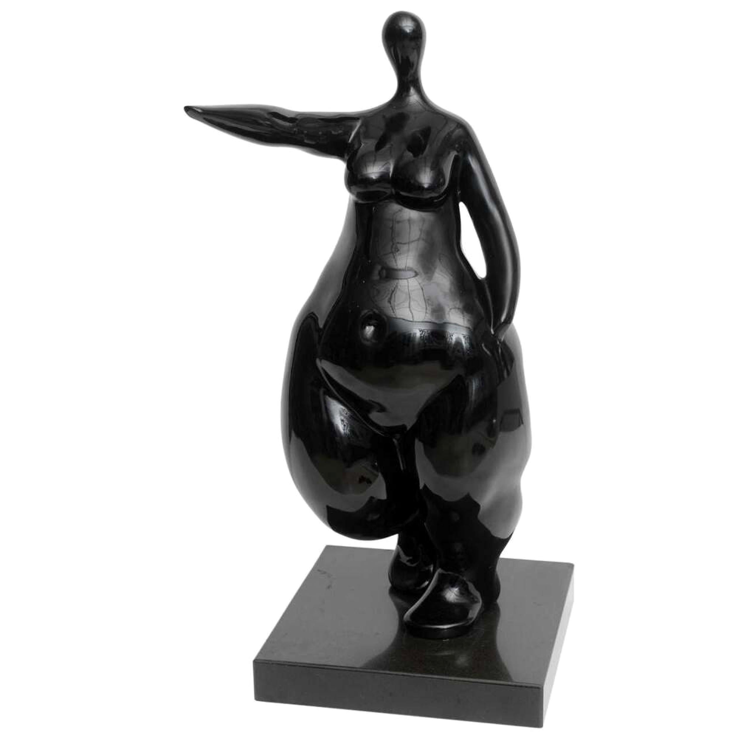 Französische Moderne Maquette einer Skulptur, Nikki de Saint Phalle, 1980er Jahre
