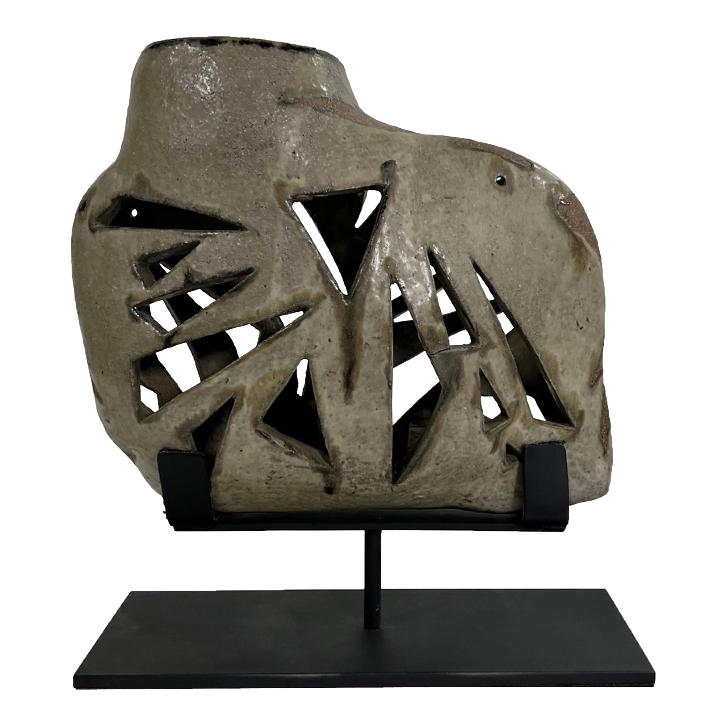 Organische Form Keramische Skulptur