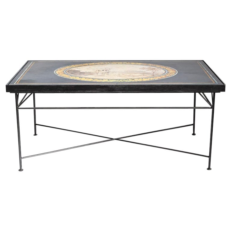 Table with Scagliola Top, Italy, 2nd Half 19th Century