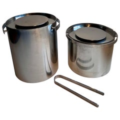 Cylinda Champagne Cooler & Ice Bucket by Arne Jacobsen for Stelton