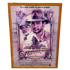 Locandina Cinematografica Indiana Jones e l’ultima Crociata
