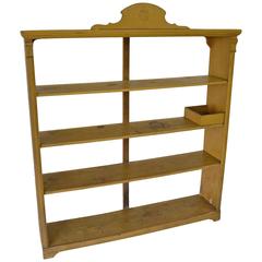 Antique Pine Painted Shelves