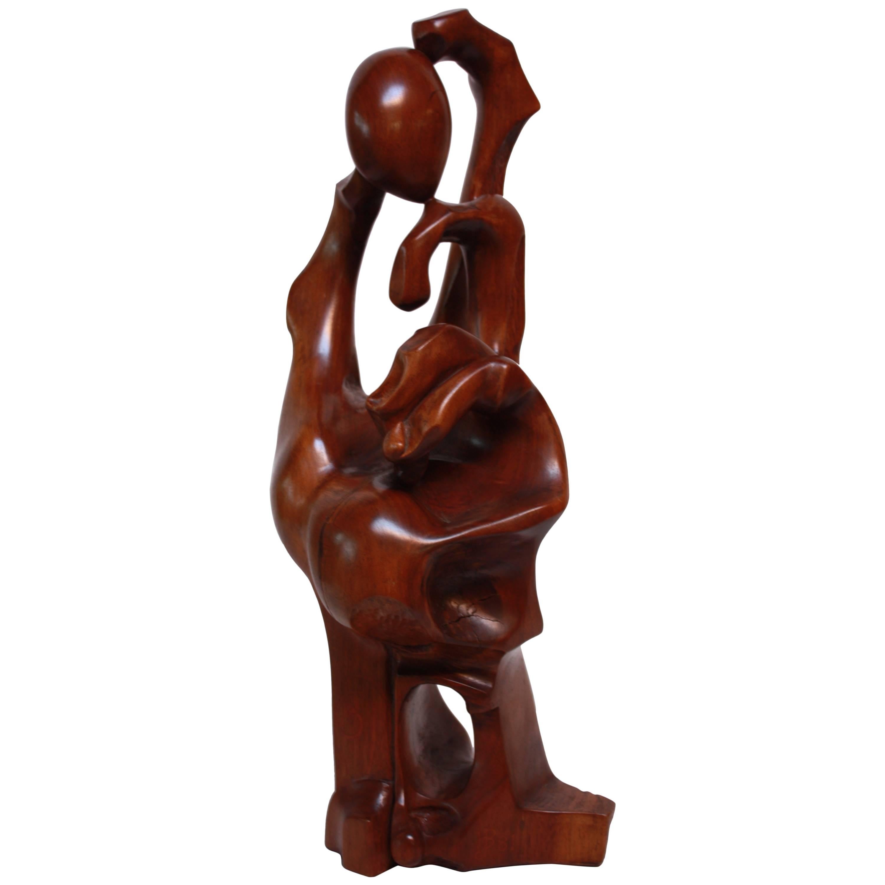 Sculpture monumentale sculptée « Hand » en vente