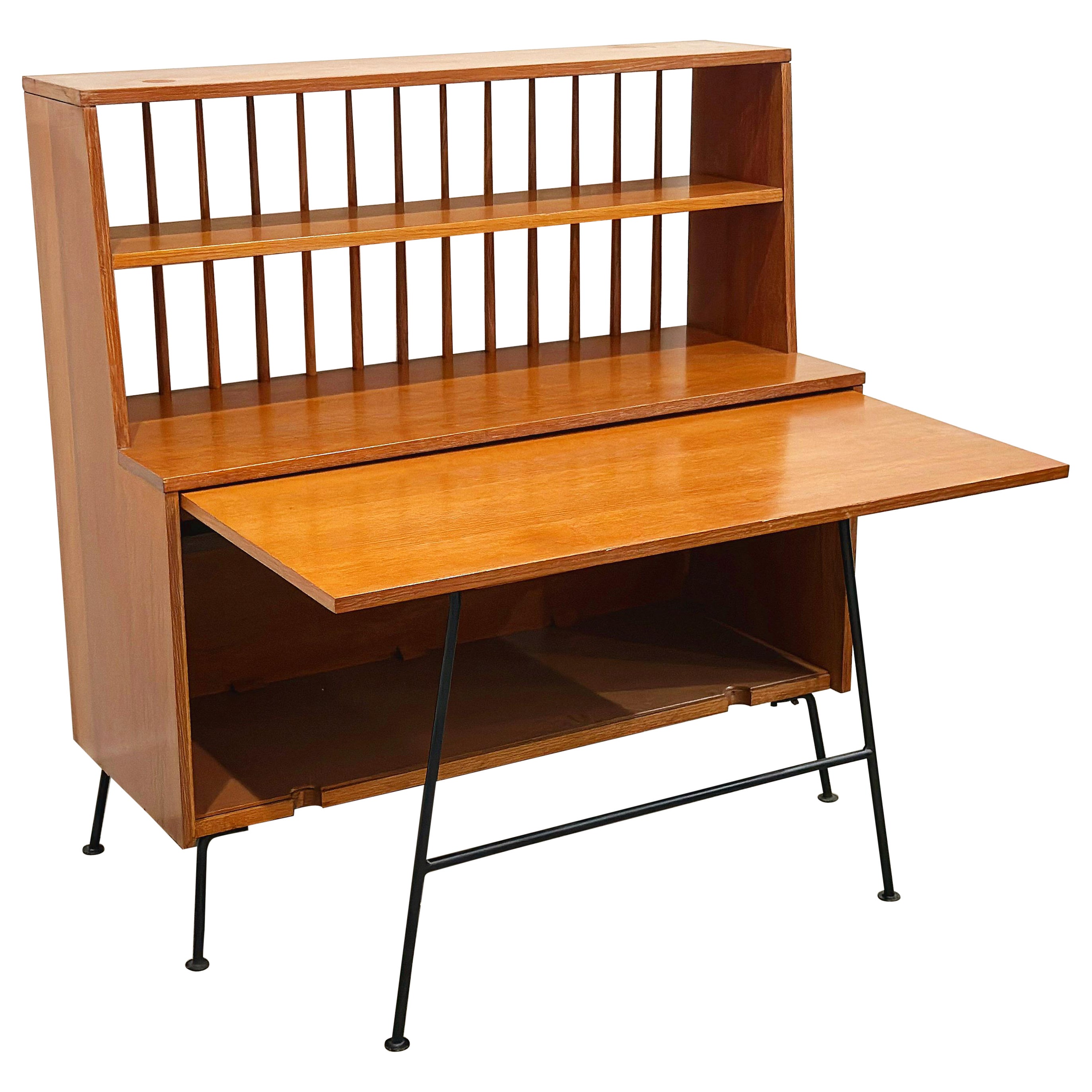 Raymond Loewy - Mengel - Crédence Table Console Convertible Buffet Dining Table
