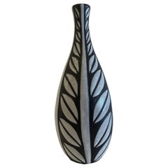 Vaso in ceramica danese del metà secolo, Marianne Starck per Andersen and Sons